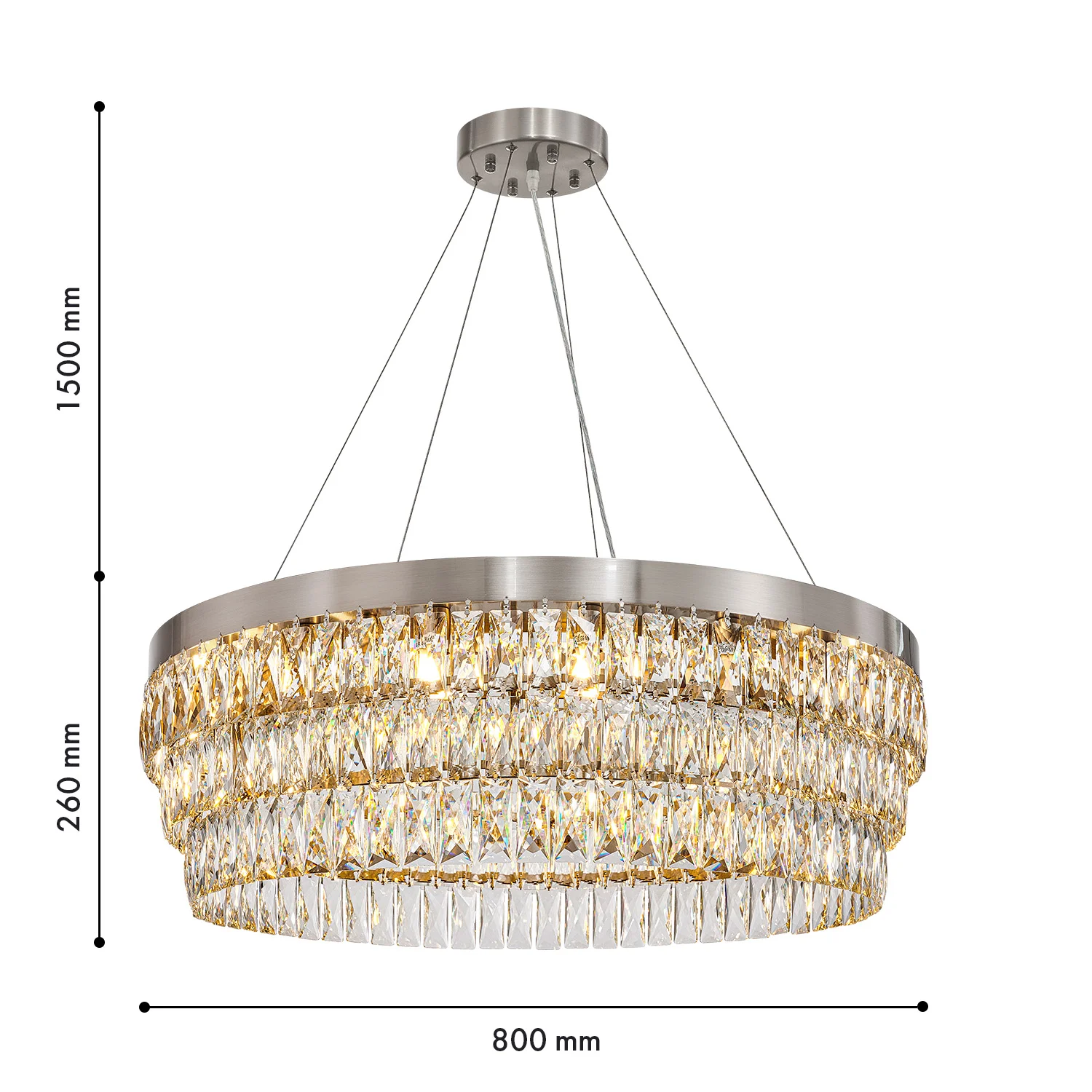 Подвесные люстры Favourite 4715-16P Magnitudo