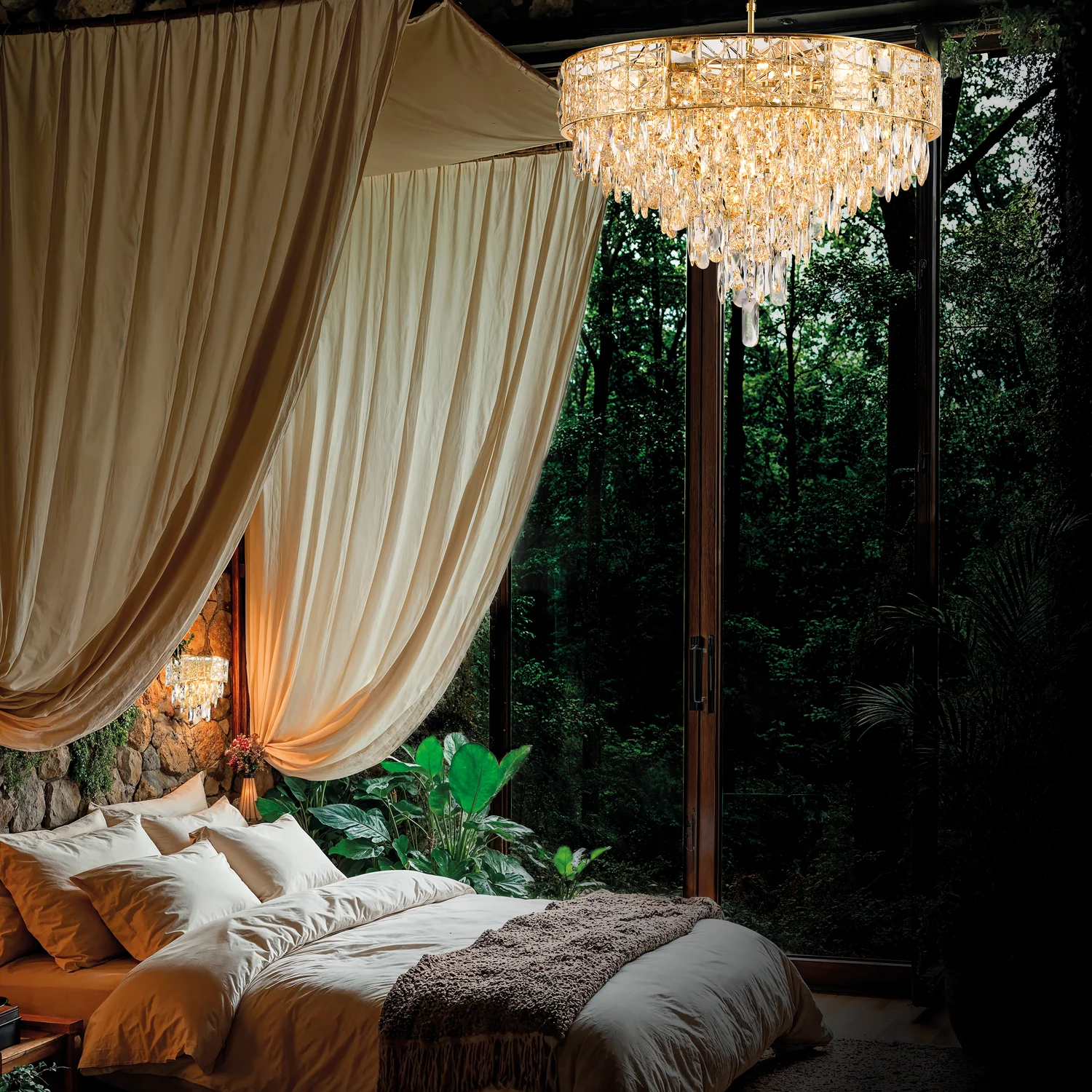 Подвесные люстры Favourite 4720-10P Elysium