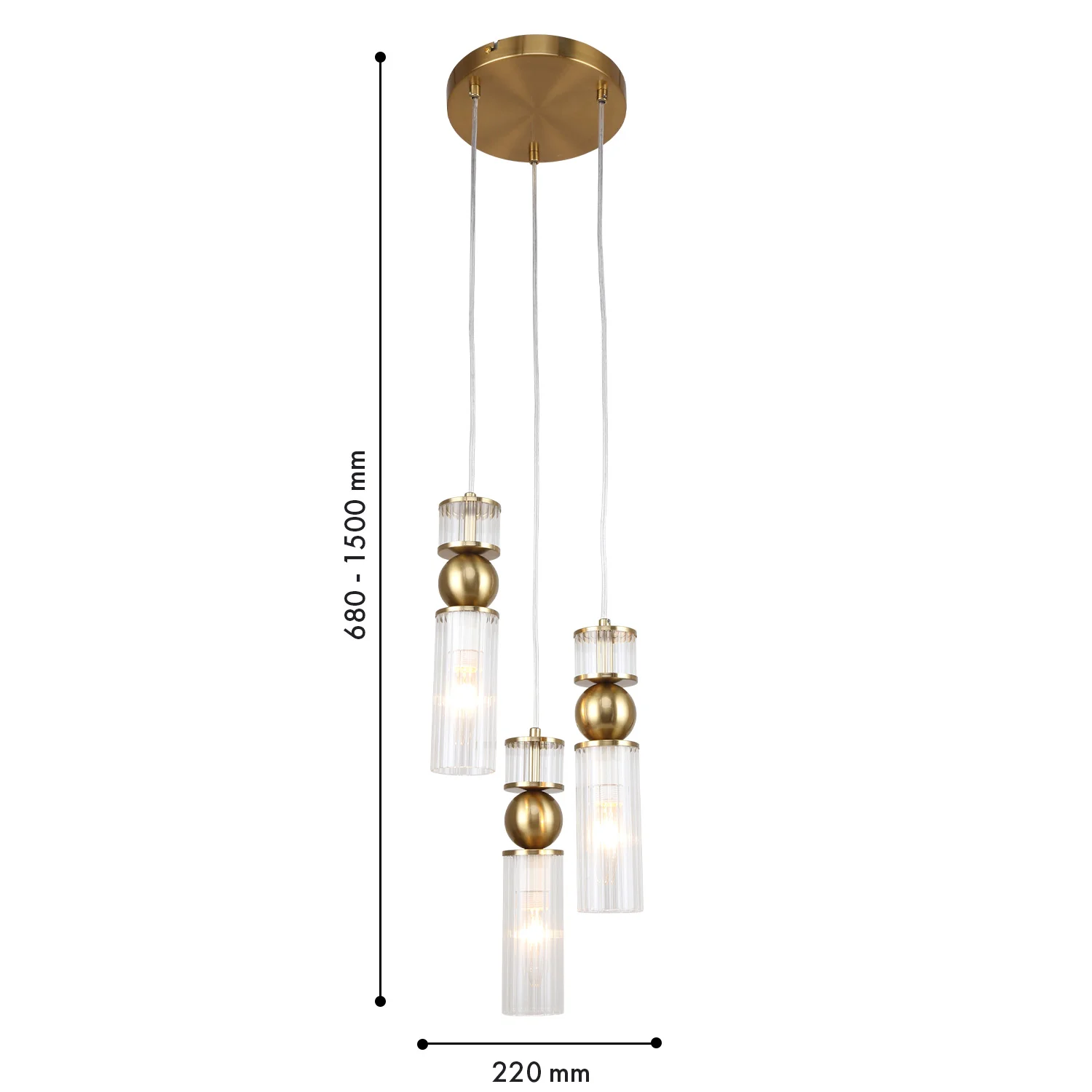 Подвесы F-Promo 4737-3P Vanilla