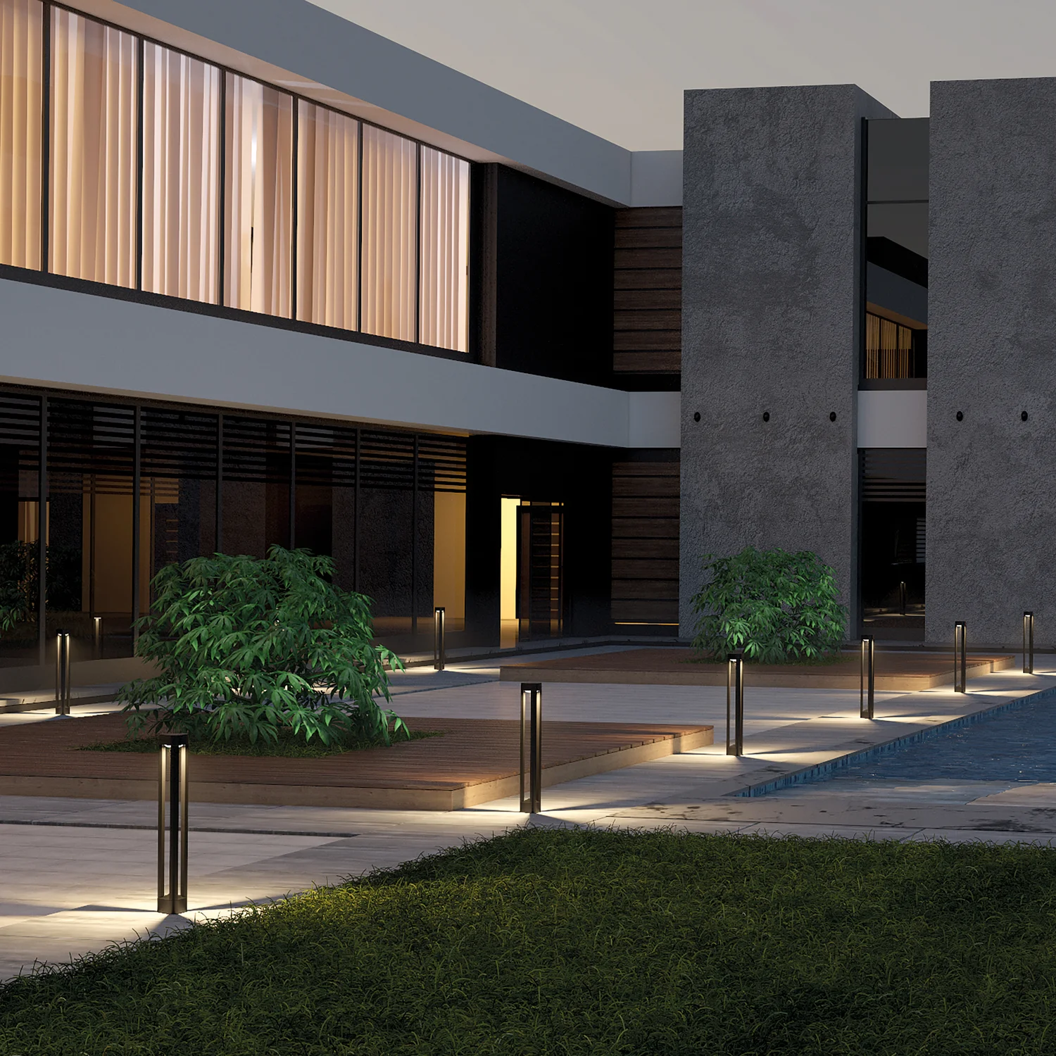 Уличные столбы Favourite 4747-1F Portal