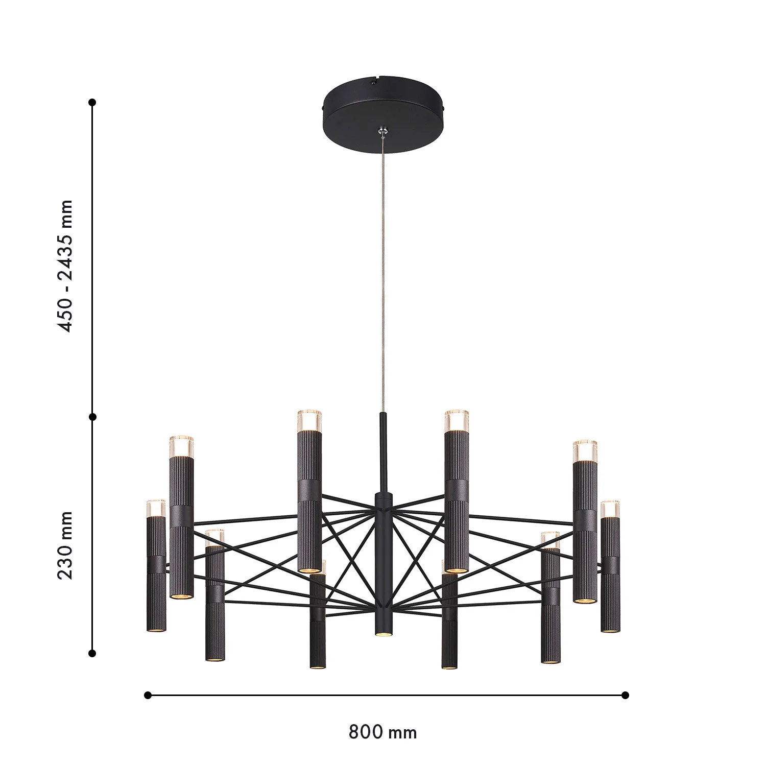 Подвесные люстры Favourite 4758-10P Blick