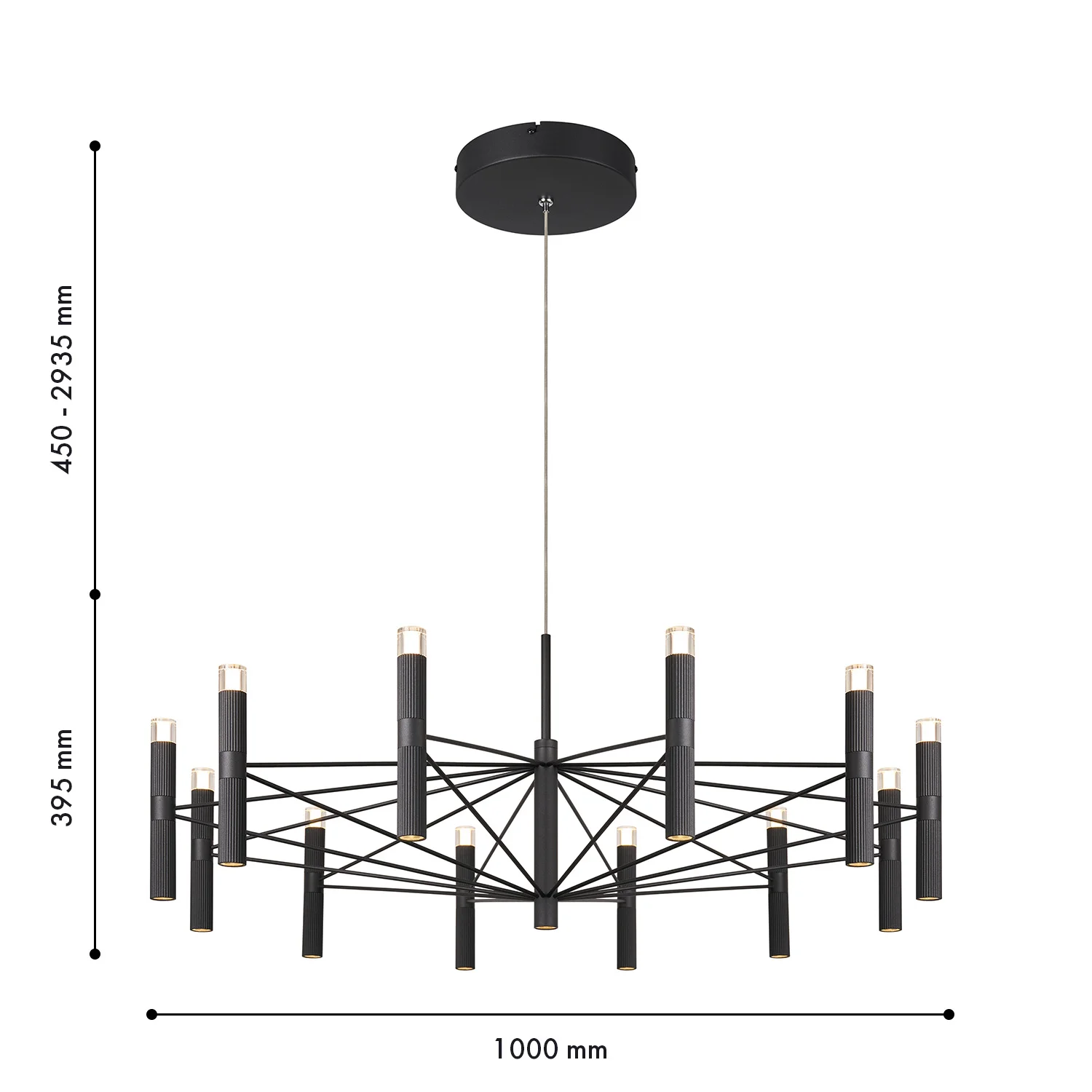 Подвесные люстры Favourite 4758-12P Blick