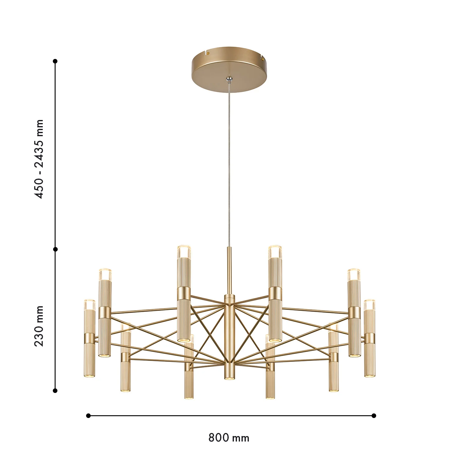 Подвесные люстры Favourite 4759-10P Blick